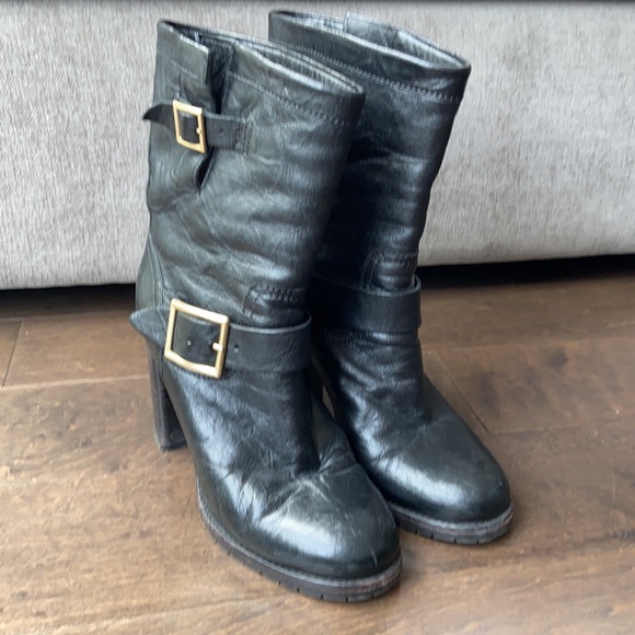 Jimmy Choo Biker Boots 38 - Picture 2 of 8
